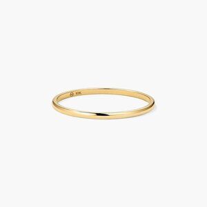 Mejuri Yellow Gold Stacker Ring